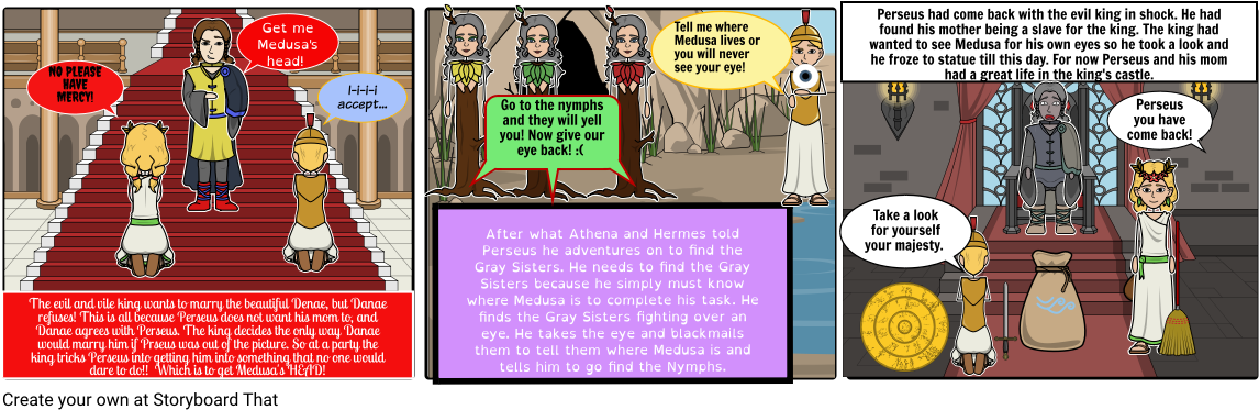 Medusa - Cartoon Clipart (1164x385), Png Download