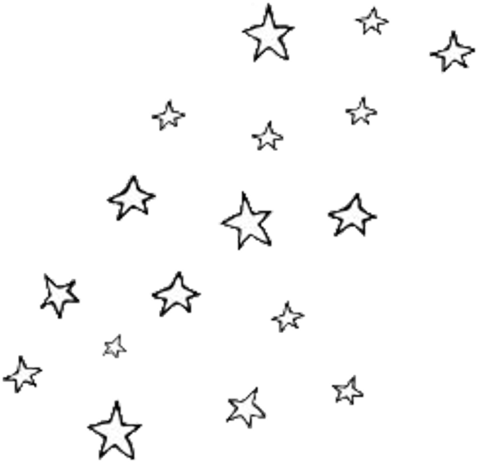 Stars Estrela Tumblr Png - Stars Png Clipart (1024x1030), Png Download