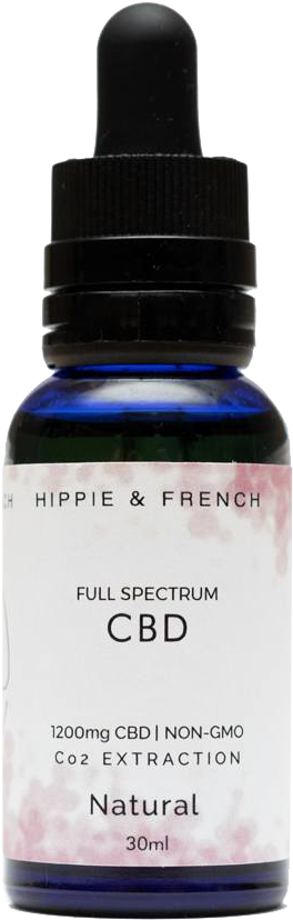 Hippie & French Full Spectrum High Potency 1200mg Natural - Fruit Clipart (1517x1013), Png Download