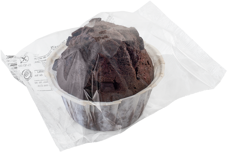 Frozen Chocolate Muffin - Chocolate Cake Clipart (800x586), Png Download