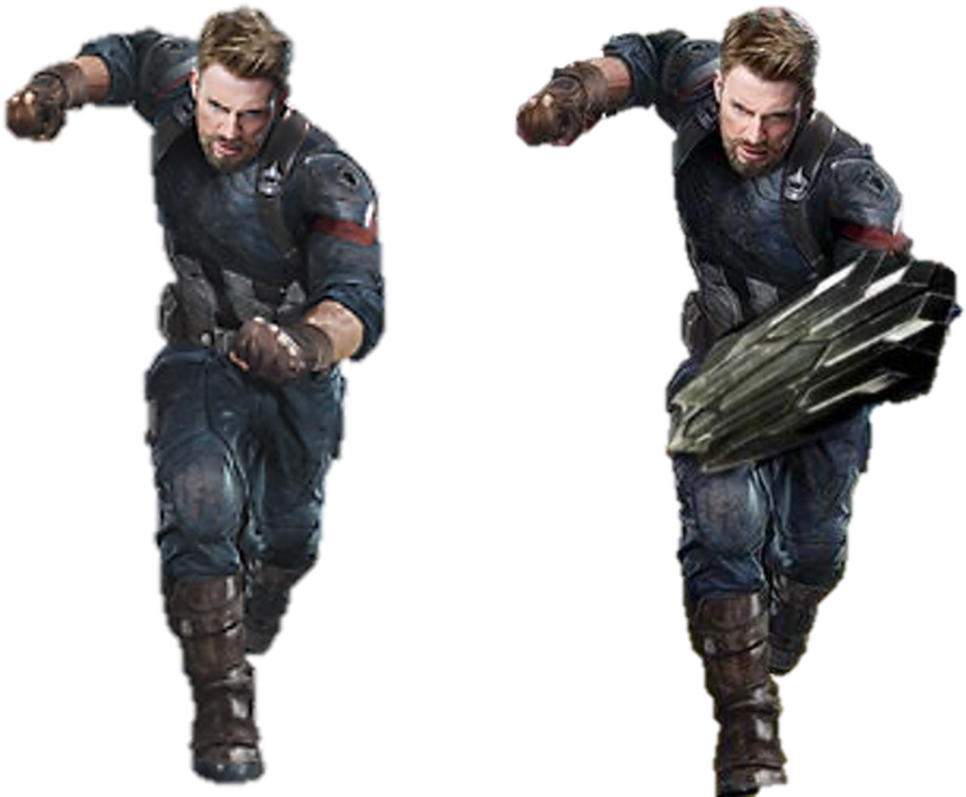 Captain America Clipart Infinity War Transparent - Capitan America Infinity War Png (1002x798), Png Download