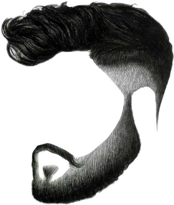 1024 X 1024 12 - Hair Png For Picsart Clipart (1024x1024), Png Download