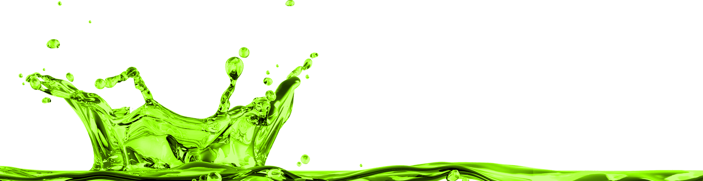 Mylemon Water Splash - Green Water Splash Transparent Clipart (1366x352), Png Download