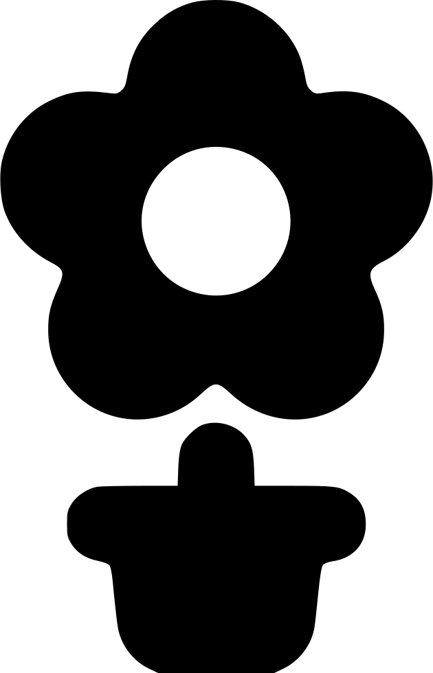 Flower Pot Comments Clipart (630x980), Png Download