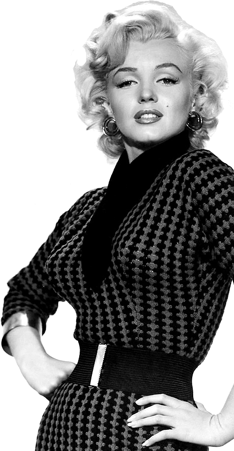 Marilyn Monroe Film Old Hollywood Hollywood Star Film Clipart (476x918), Png Download