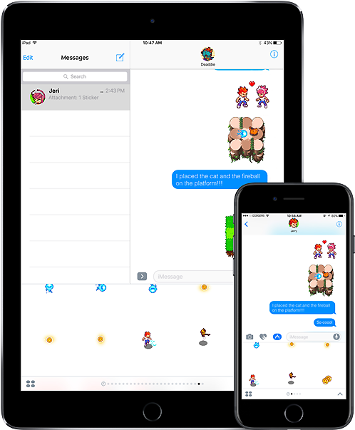 Pixel Dodgers Stickers On Ios Devices - Iphone Clipart (1150x700), Png Download