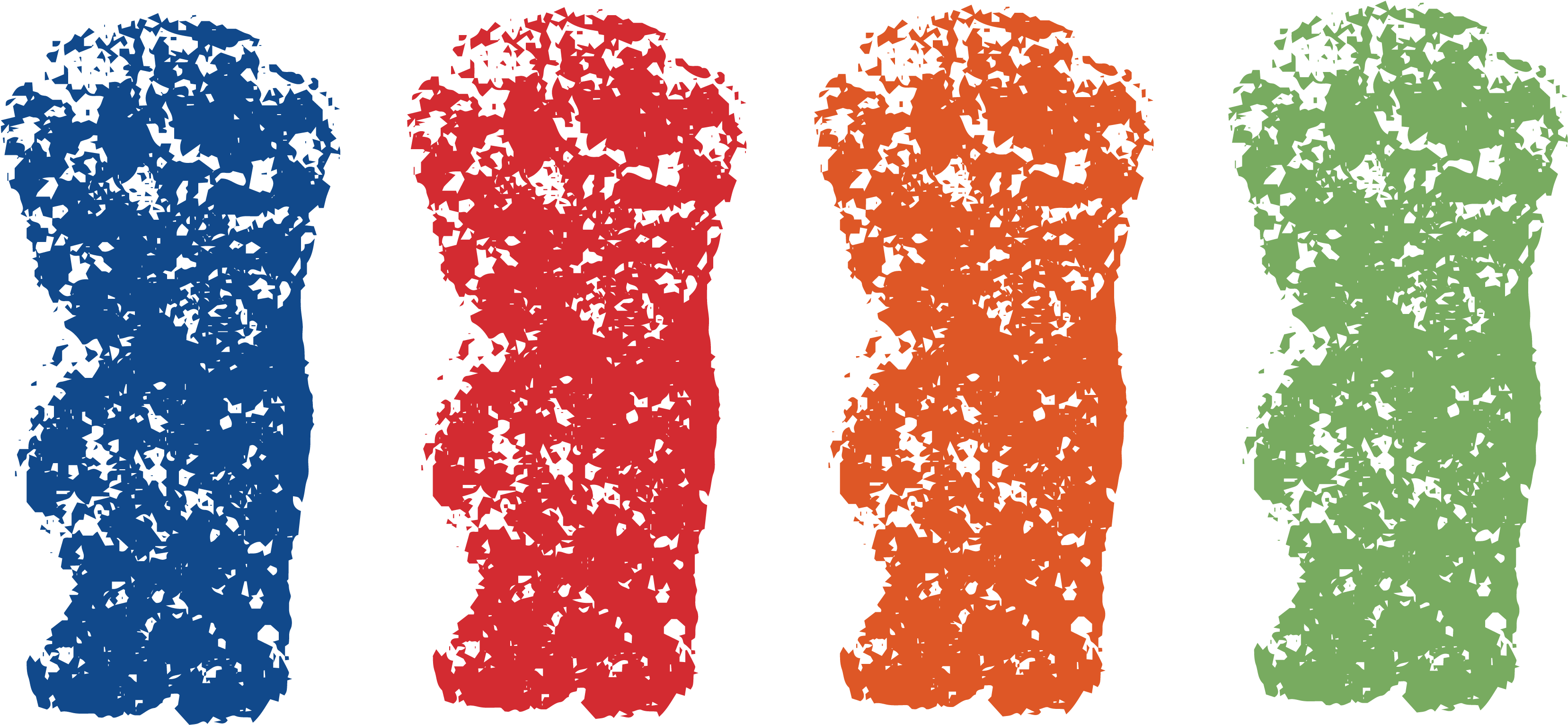Blue Sour Patch Kids Are For The Best Horror Movies Clipart (3313x1531), Png Download