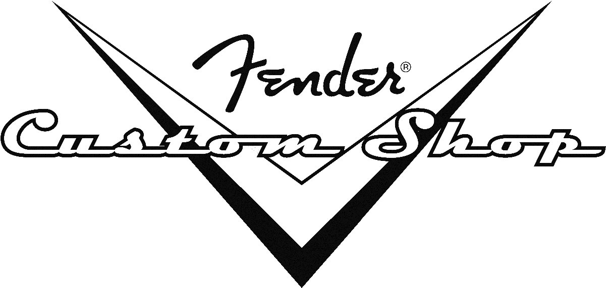 Fender Custom Shop Logo - Fender Custom Shop Logo Vector Clipart (1200x589), Png Download