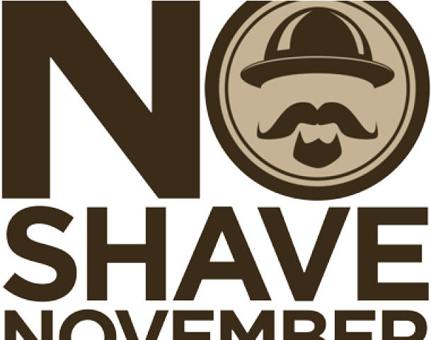 No Shave Movember Mustache Png Transparent Images - No Shave November Clipart (640x480), Png Download