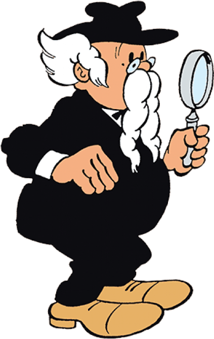 Free Png Download Professor Gobelijn Holding A Magnifying - Gobelijn Png Clipart (480x720), Png Download