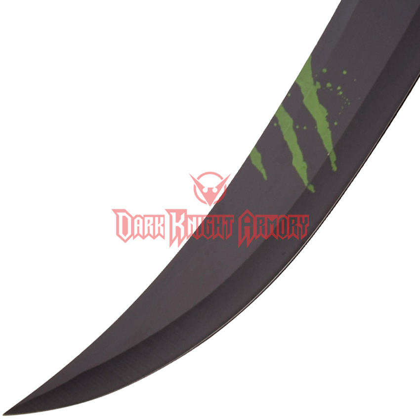 Green Claw Marks Fantasy Sword - Hunting Knife Clipart (850x850), Png Download