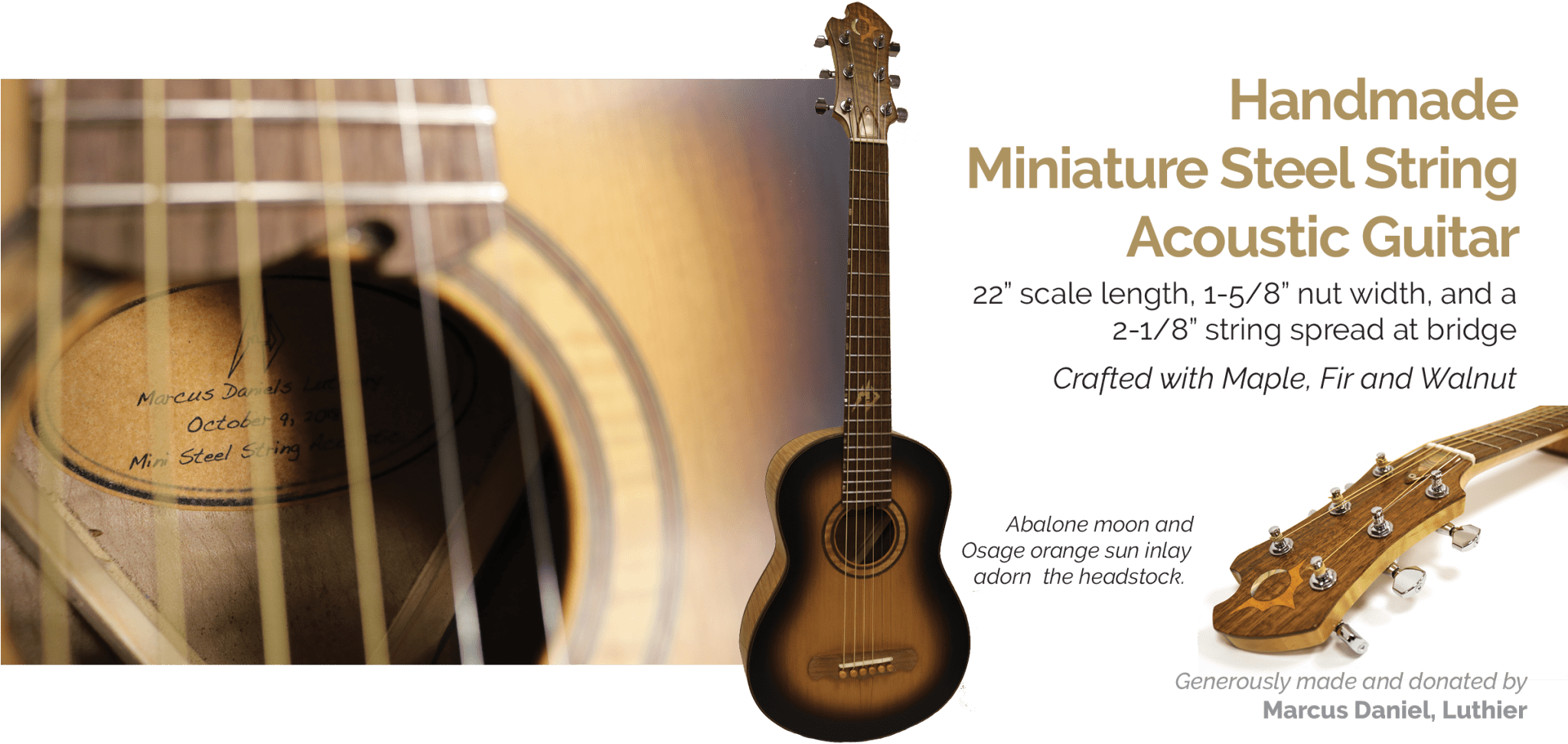 Acoustic Guitar Clipart (2048x1024), Png Download