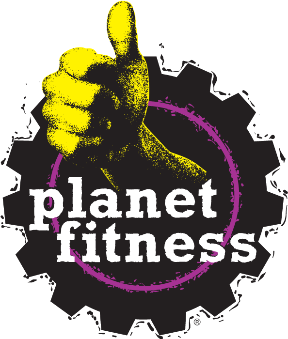 Planet Fitness Logo - Planet Fitness Gym Logo Clipart (654x700), Png Download