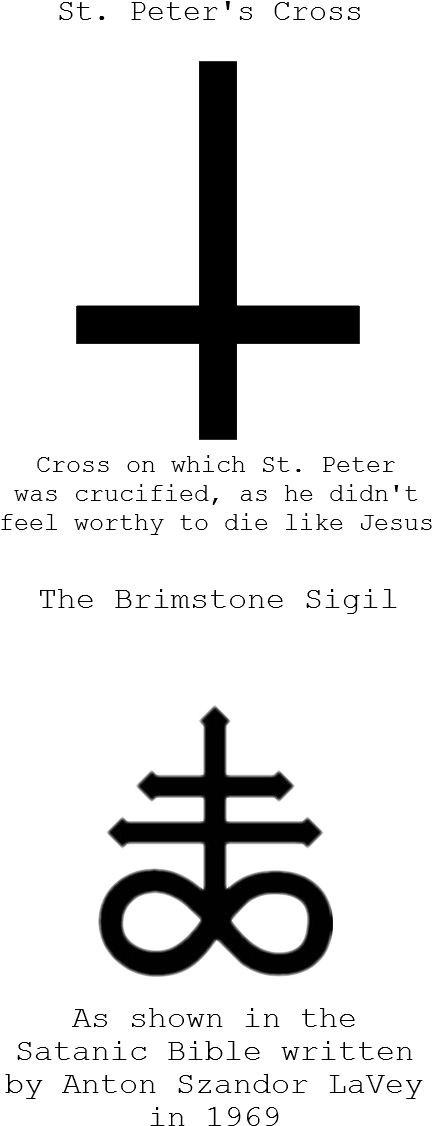 Cross Of St Peter - Cross Clipart (500x1200), Png Download