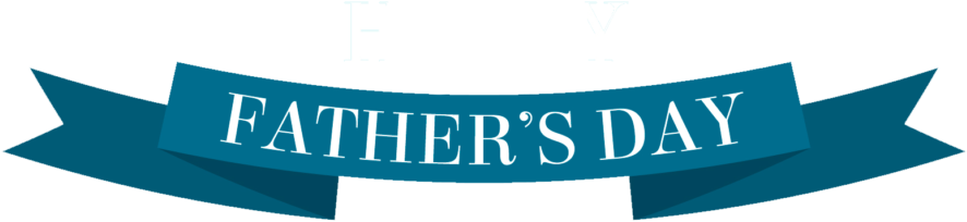 Fathers Day Png Clipart - Banner Fathers Day Clipart Transparent Png (1024x334), Png Download