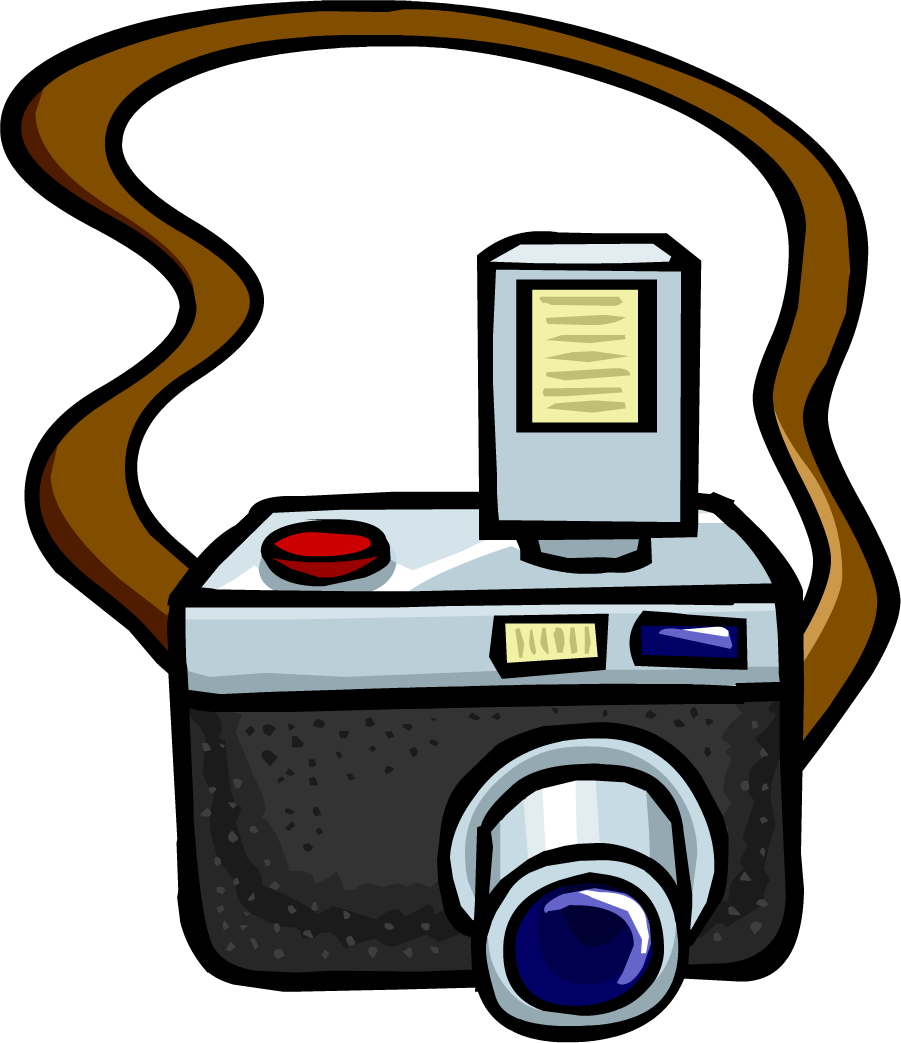 901 X 1043 18 - Club Penguin Camera Clipart (901x1043), Png Download
