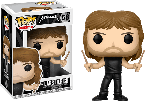 Shop Retro Active - Funko Pop Lars Ulrich Clipart (600x600), Png Download