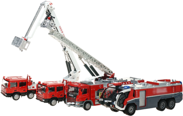 Kaidiwei Water Tank Ladder Ascends 119 Fire Truck Toy - Fire Apparatus Clipart (600x600), Png Download