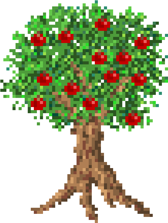 Apple Tree - Creative Arts Clipart (630x760), Png Download