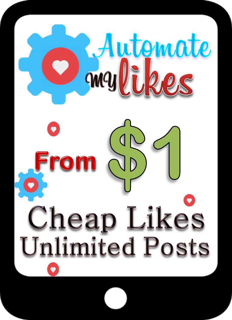 Cheap Automatic Instagram Likes Unlimited Posts - Illustration Clipart (774x1066), Png Download