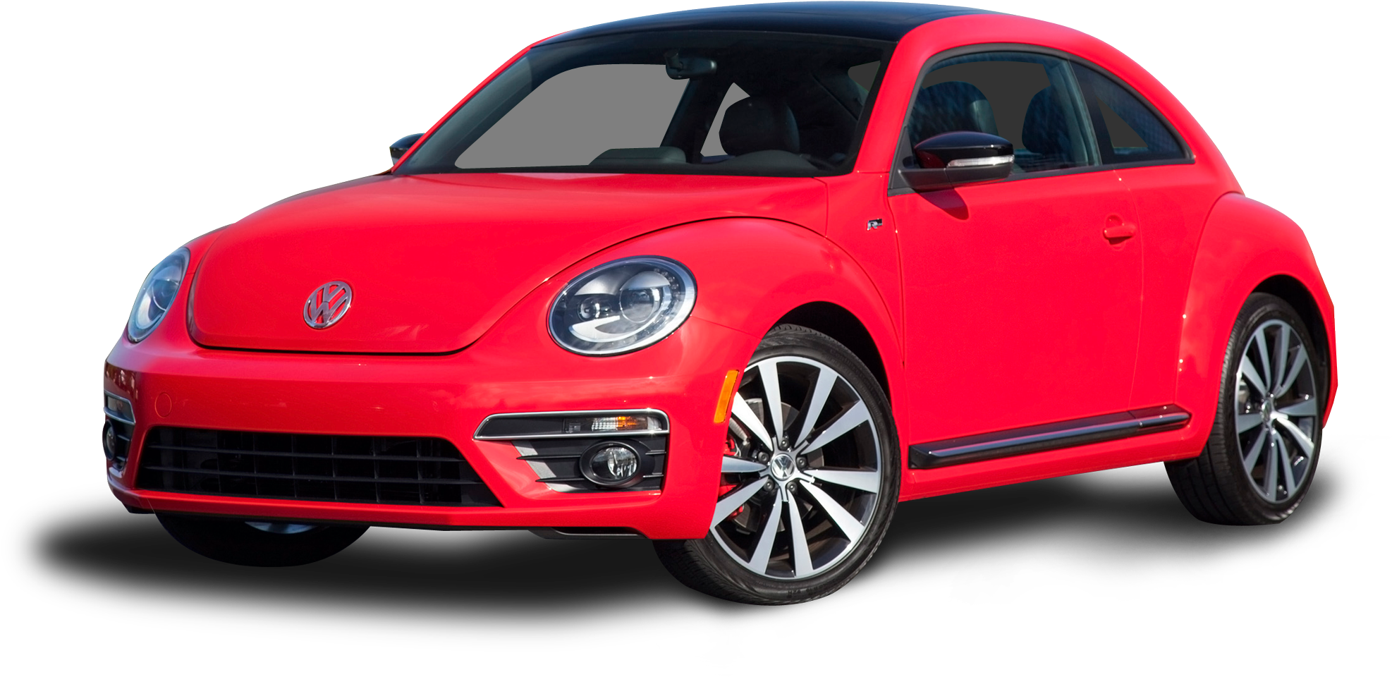 Vw Beetle Png Transparent - Volkswagen Beetle 2018 Red Clipart (2000x1094), Png Download
