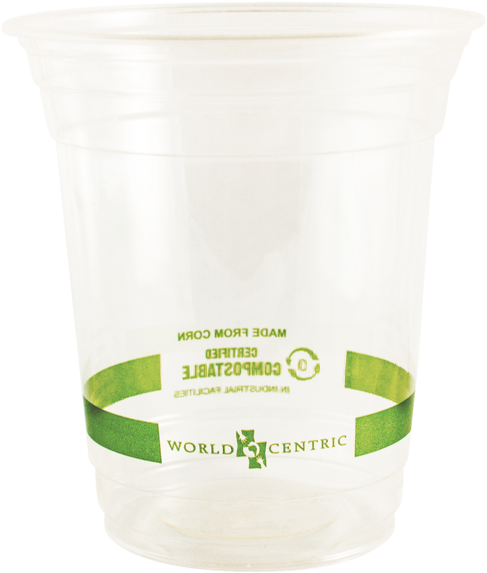 14 Oz Compostable Cold Cup Clipart (1185x1280), Png Download