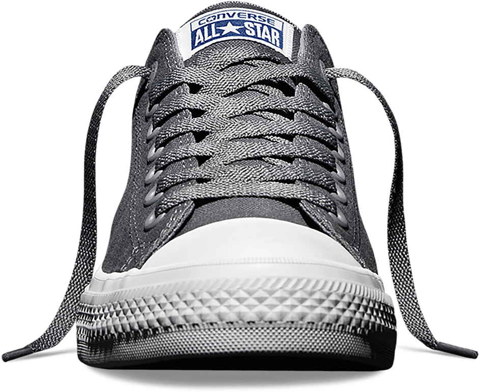 Download Converse Chuck Taylor All Star Ii Low 'charcoal' Front - Sneakers Clipart Png Download