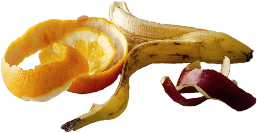 Fruits - Fruit Peels Clipart (1000x665), Png Download