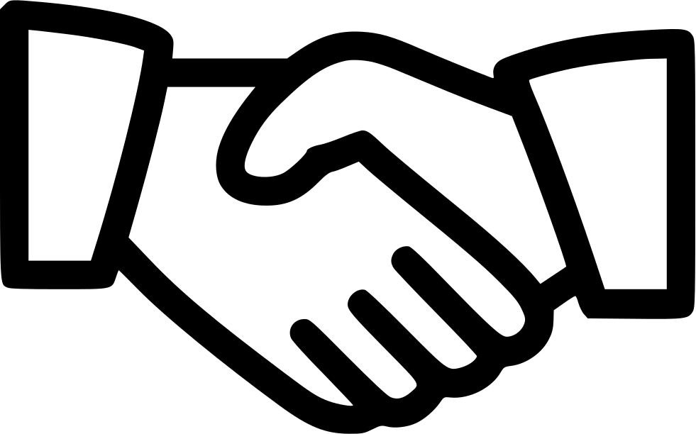 Handshake Png Icon Free Clipart (981x612), Png Download