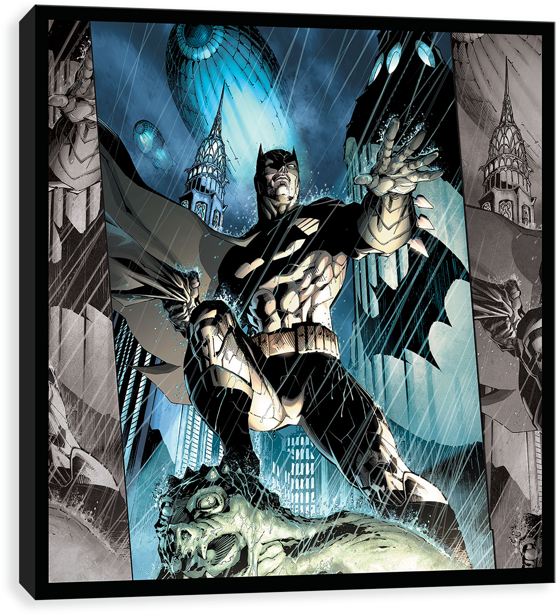 Jim Lee Batman Cover Art Clipart (1280x1280), Png Download