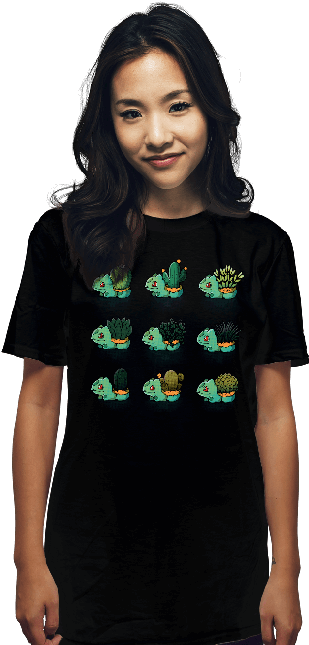 Bulba Succulents - Shirt Clipart (650x650), Png Download