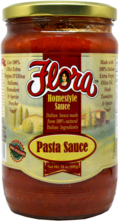 Premium Pasta Sauce - Flora Basil Sauce Clipart (800x800), Png Download
