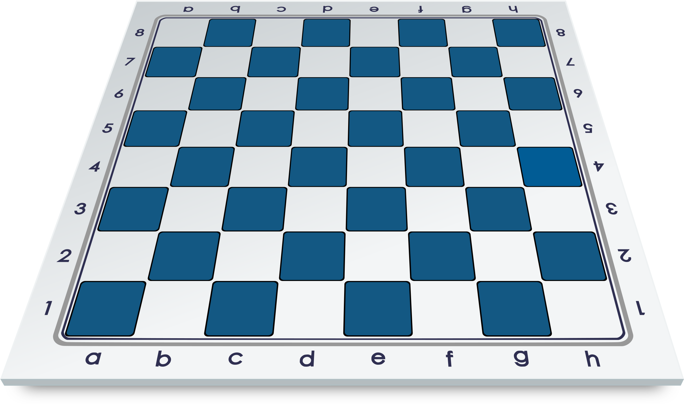 This Free Icons Png Design Of Chess Board In Frontal Clipart (2400x2400), Png Download