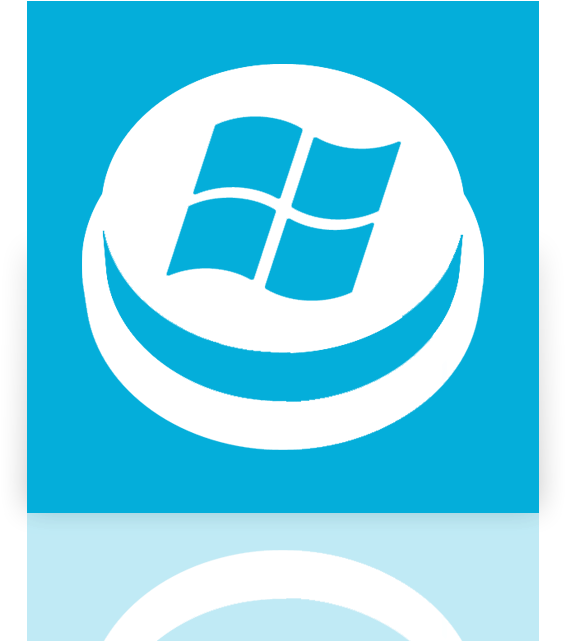 Button, Mirror, Start Icon - Microsoft Windows Clipart (565x641), Png Download