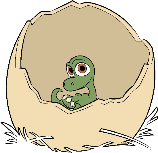 Clip Art Transparent Library The Good Clip Art Disney - Un Gran Dinosaurio Arlo Bebe - Png Download (561x556), Png Download