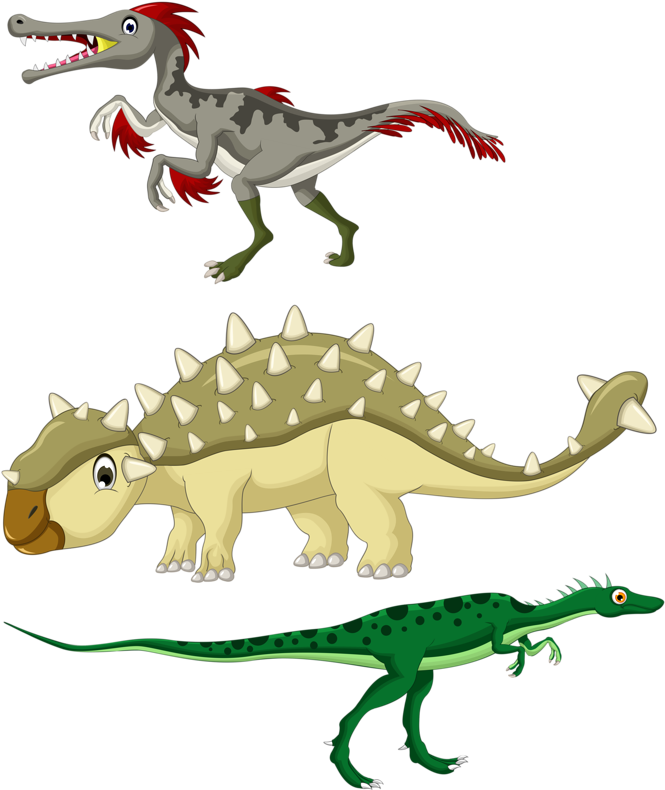 Фото, Автор Soloveika На Яндекс - Cartoon Ankylosaurus Clipart (669x800), Png Download