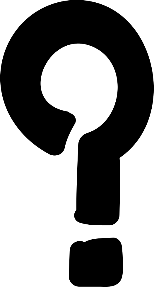 Question Mark Comments Clipart (526x981), Png Download