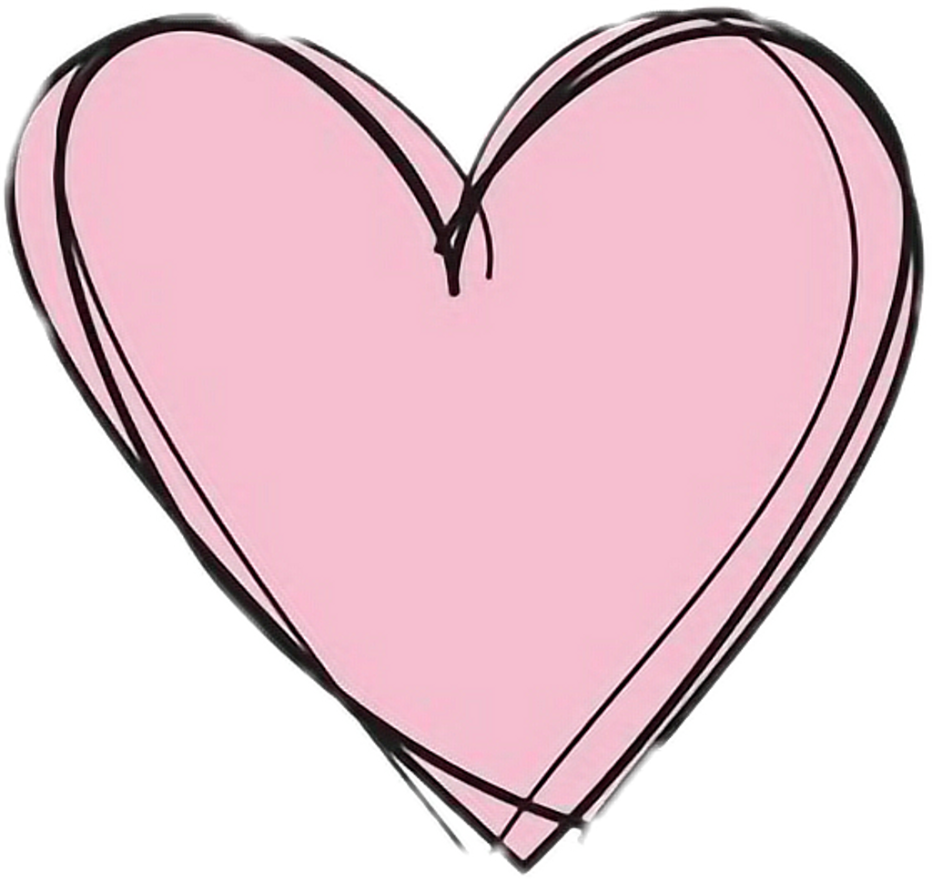 Cute Love Sticker Pink - Love Transparent Background Heart Png Clipart