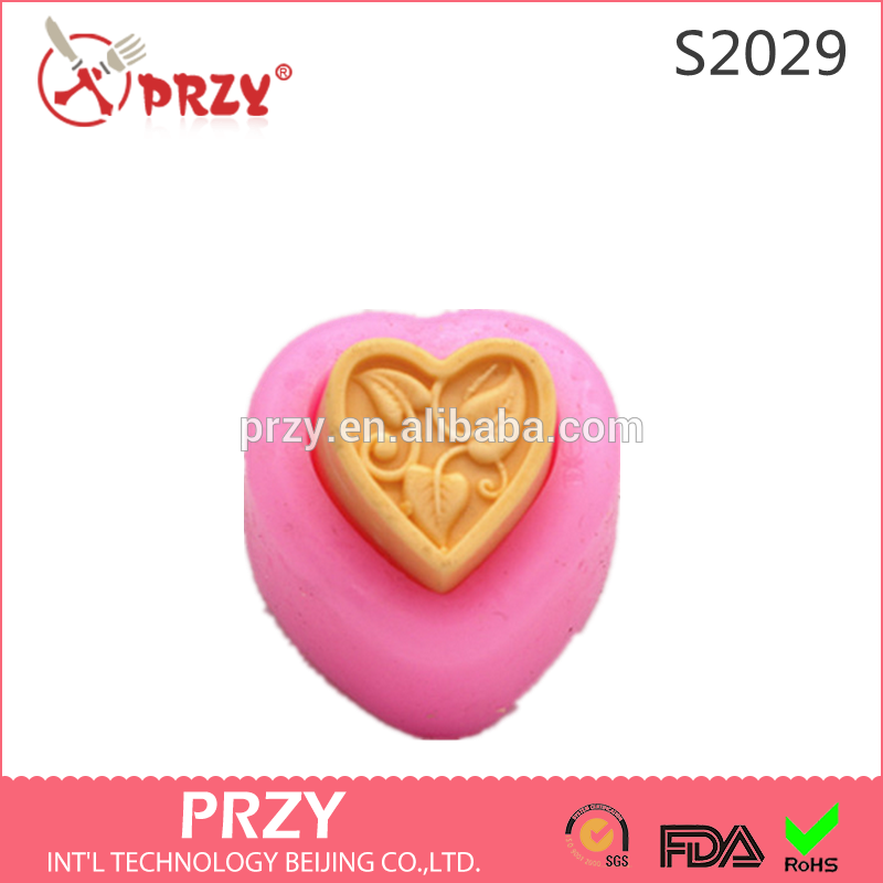 Cute Heart Love Shape Flower Chocolate Candy 3d Silicone - Food And Drug Administration Clipart (800x800), Png Download