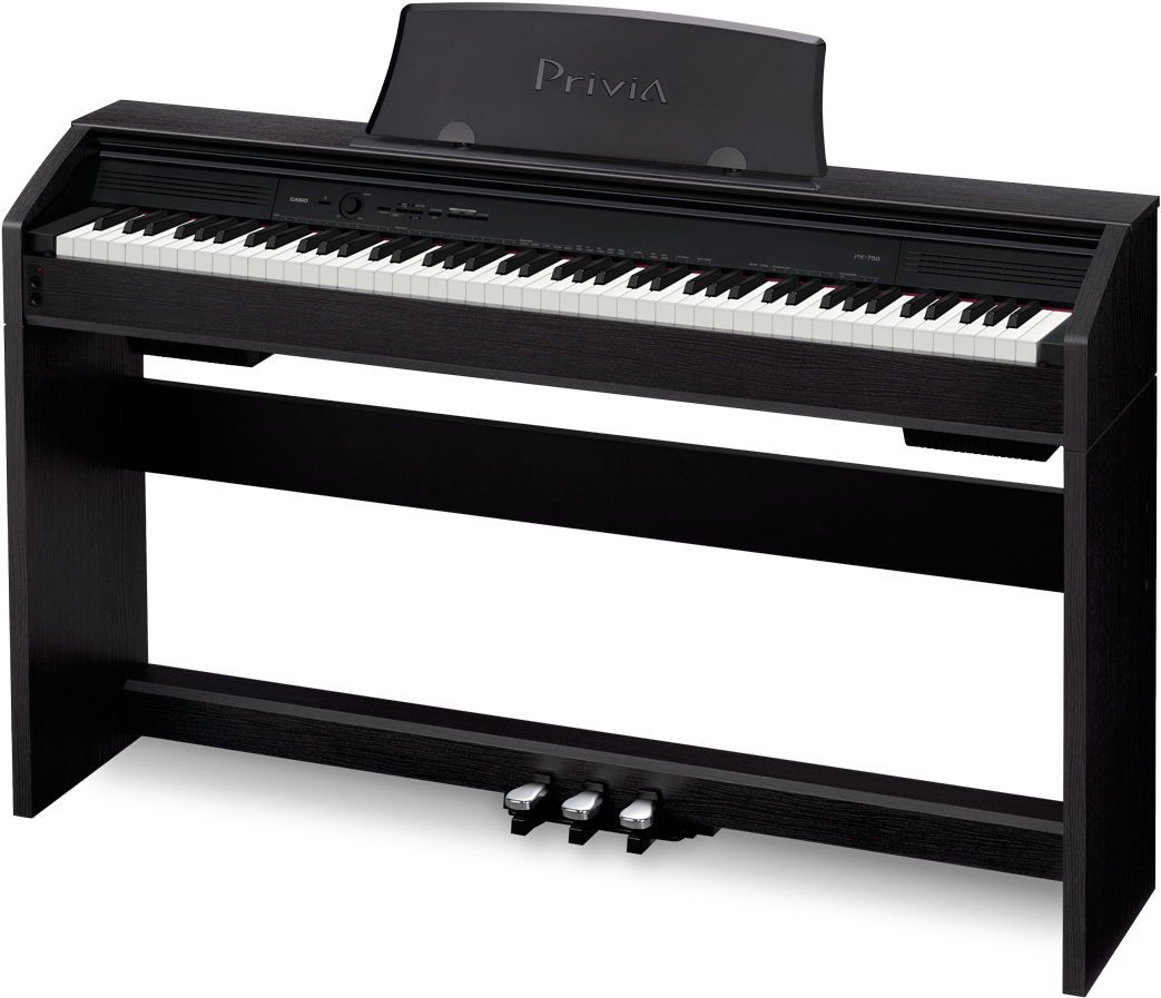 Piano Png Image - Casio Privia Digital Piano Clipart (1223x951), Png Download