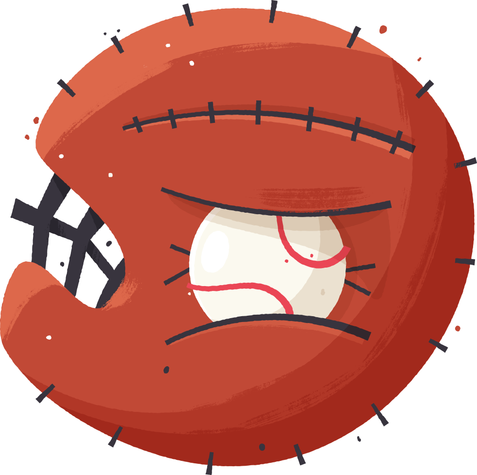 Catchers - Illustration Clipart (983x978), Png Download