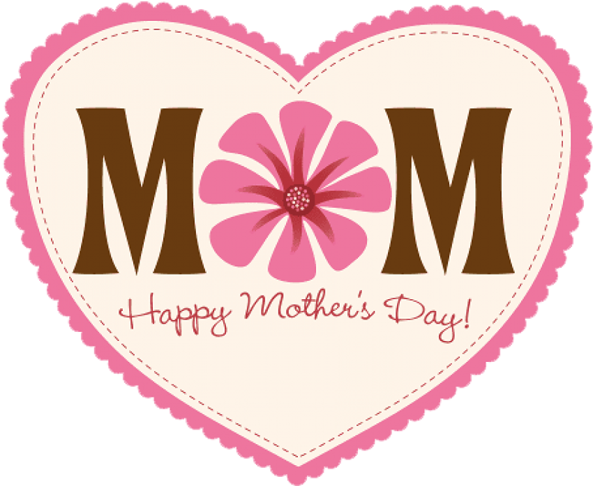 Free Png Download Mother's Day - Transparent Happy Mothers Day Clipart (850x697), Png Download