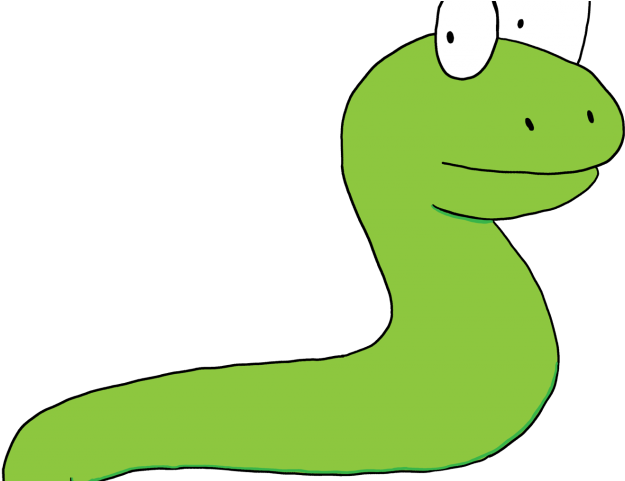 Book Worm Clipart - Cartoon - Png Download (640x480), Png Download