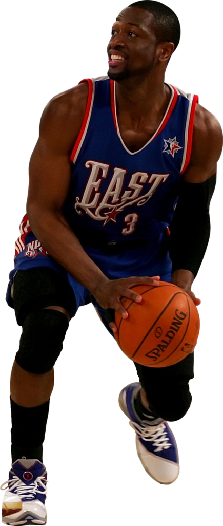 Dwyane Wade Photo Psd 1248160580 Zpsip7gbca6 - Dribble Basketball Clipart (435x1024), Png Download