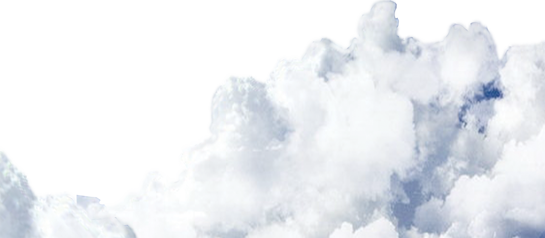 Claud - Cumulus Clipart (1900x831), Png Download
