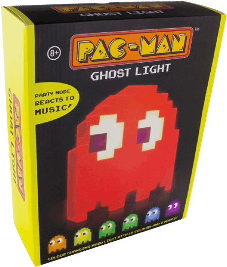Ghost Usb Powered Multi Colored Lamp - Pacman Ghost Light Party Mode Clipart (600x600), Png Download