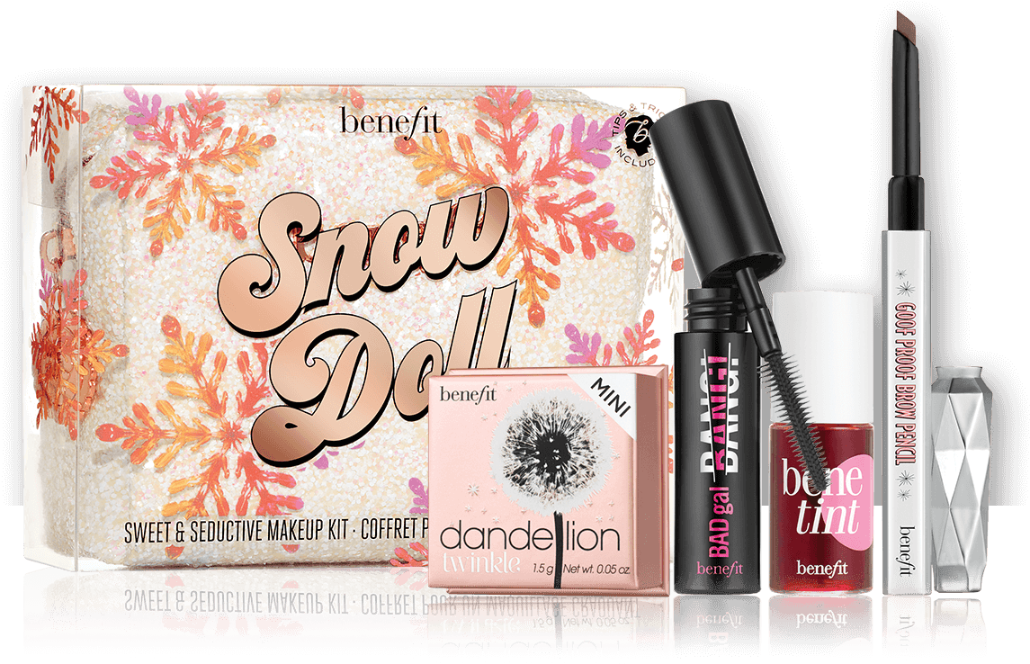 Snow Doll - Benefit Gift Set Debenhams Clipart (1220x1380), Png Download