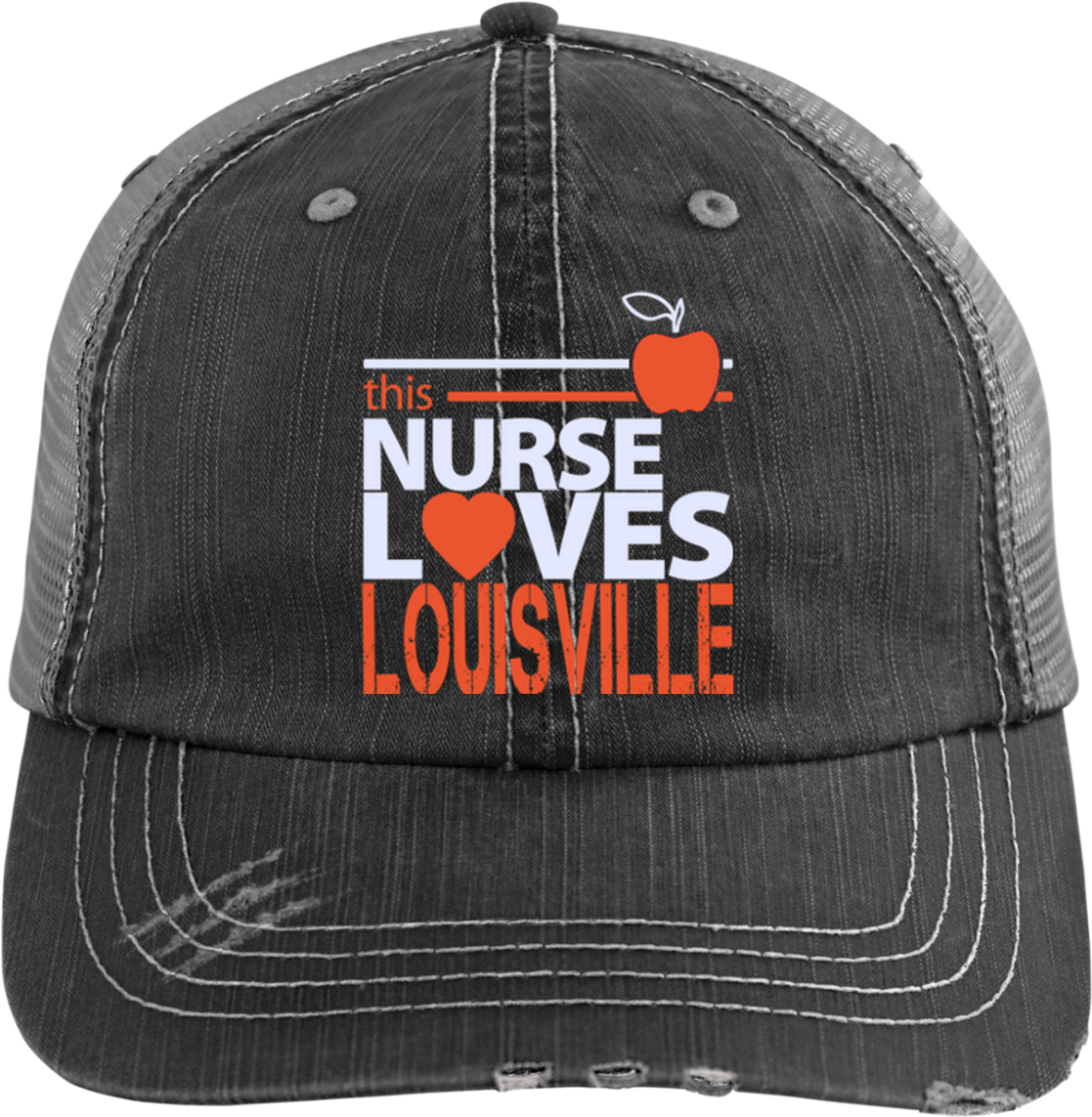 This Nurse Loves Louisville Hat Kentucky Nurse Hat - Baseball Cap Clipart (1155x1155), Png Download