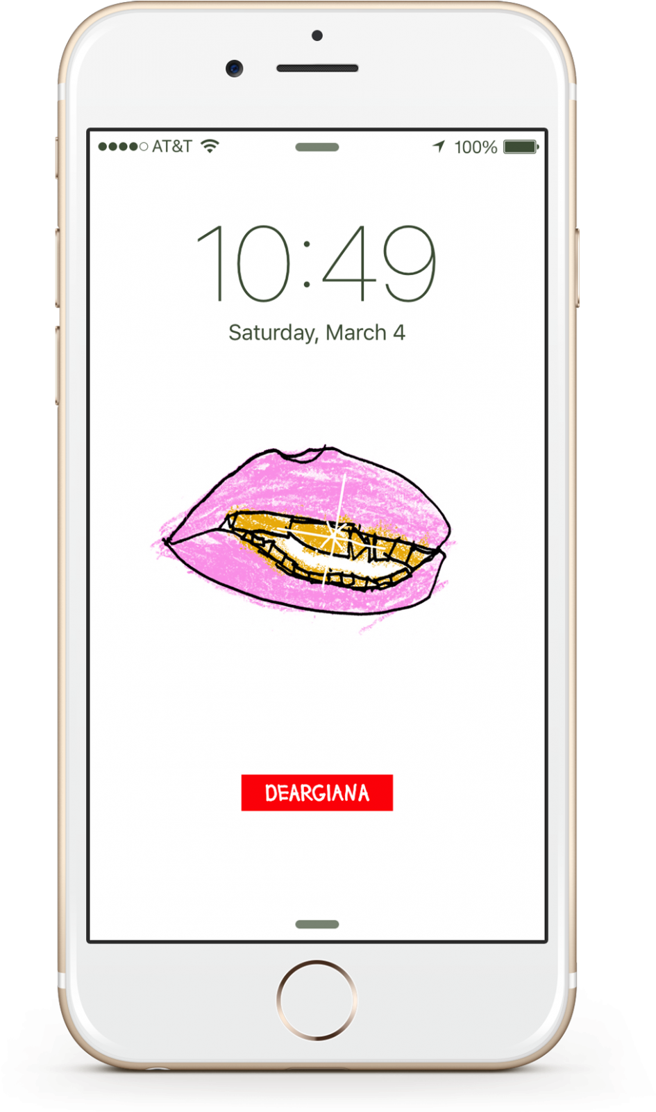 Deargiana - Mobile Phone Clipart (966x1600), Png Download