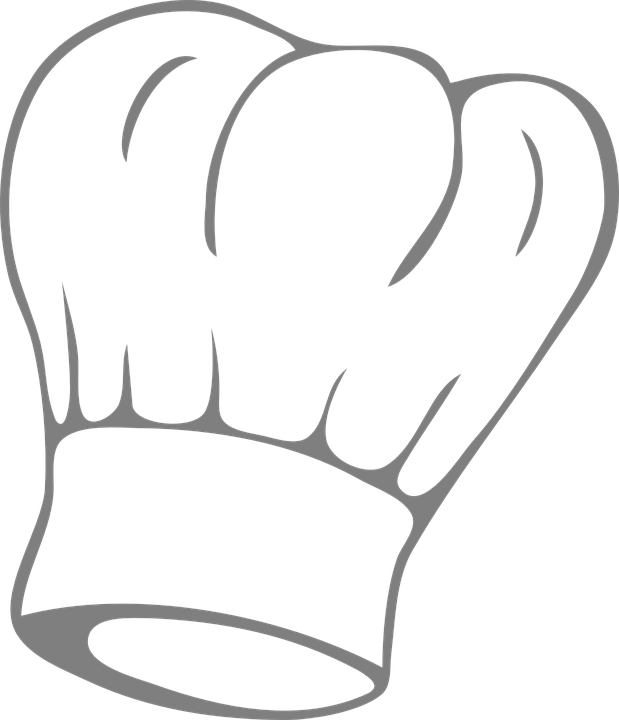 Chef Hat Png - Chef Hat Cartoon Clipart (619x720), Png Download
